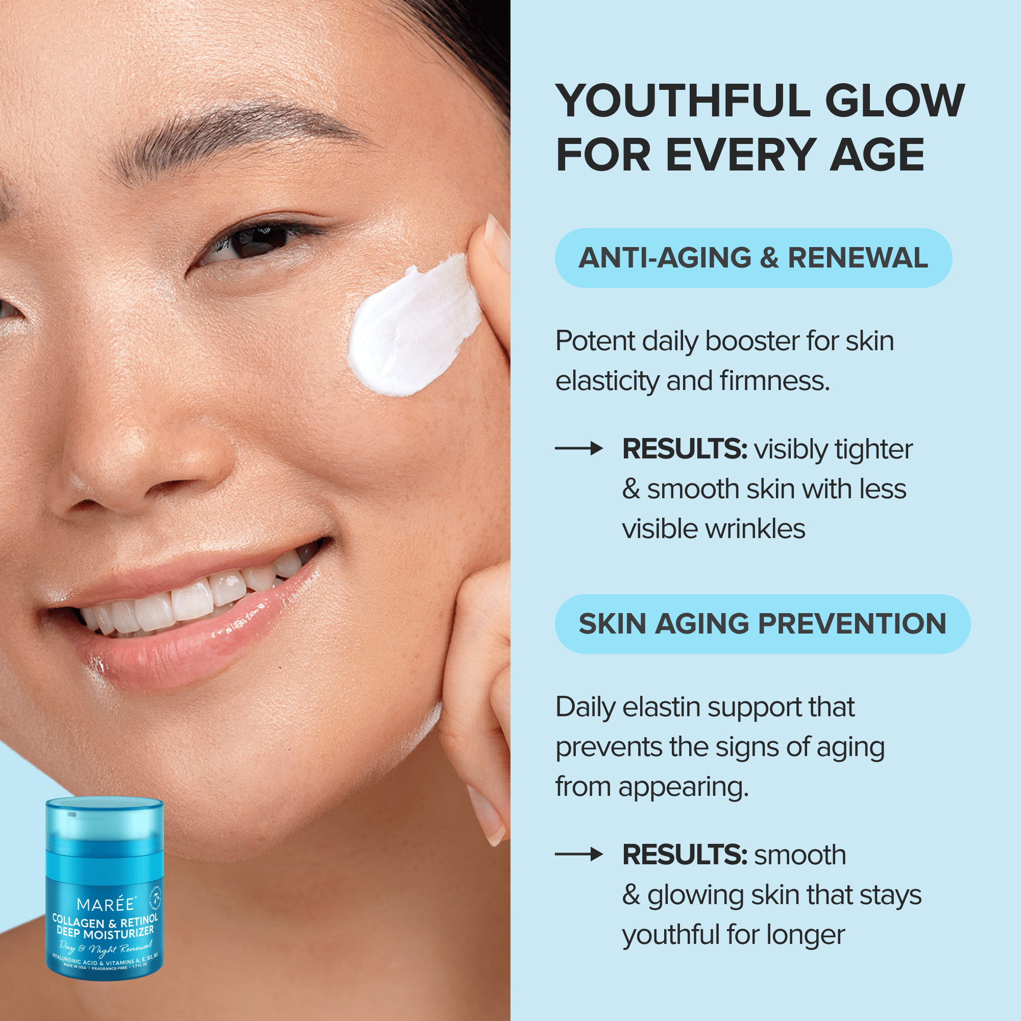 Retinol & Collagen Anti-Age Cream - SNMShop
