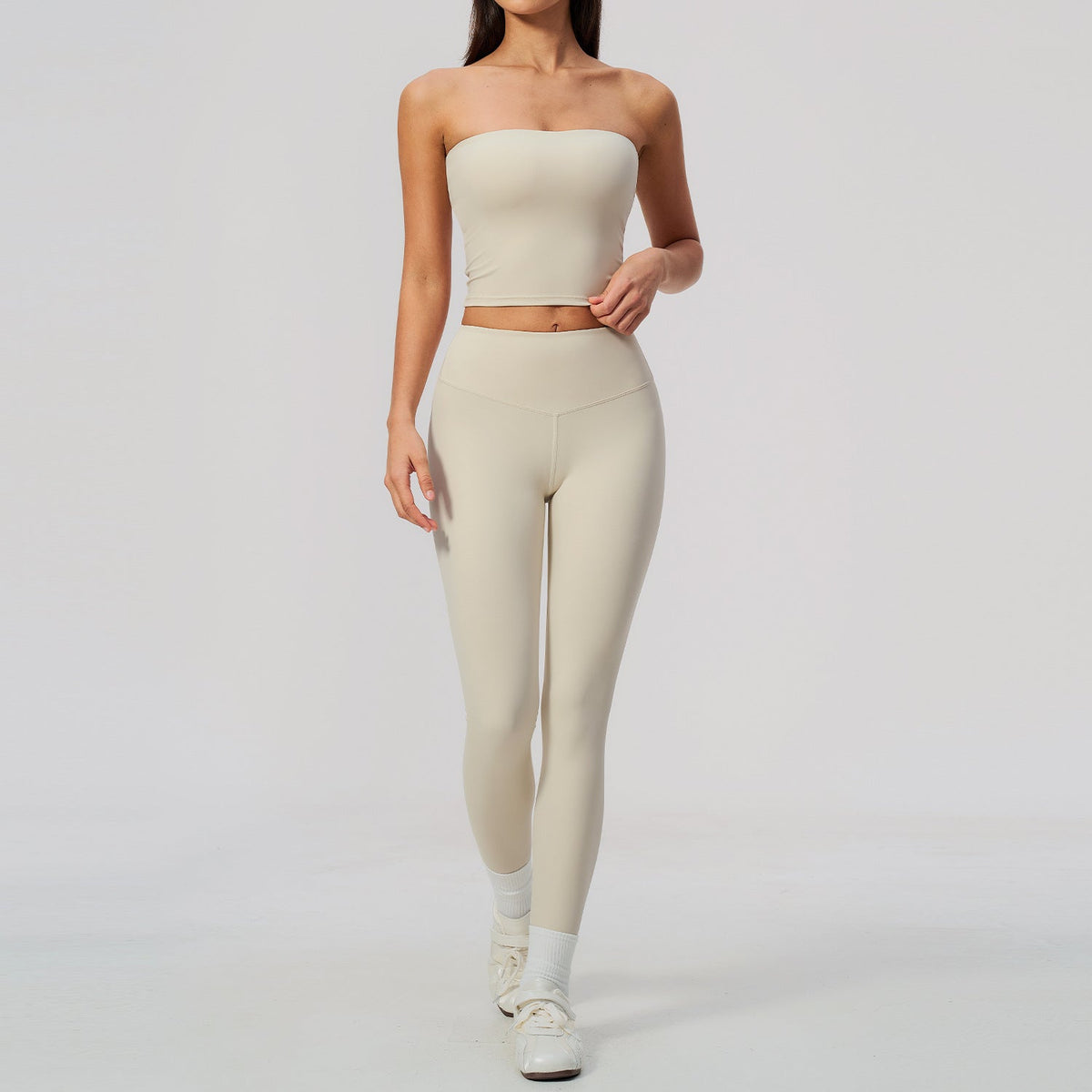 Running Sports New Strapless Yoga Suit Set - SNMShop