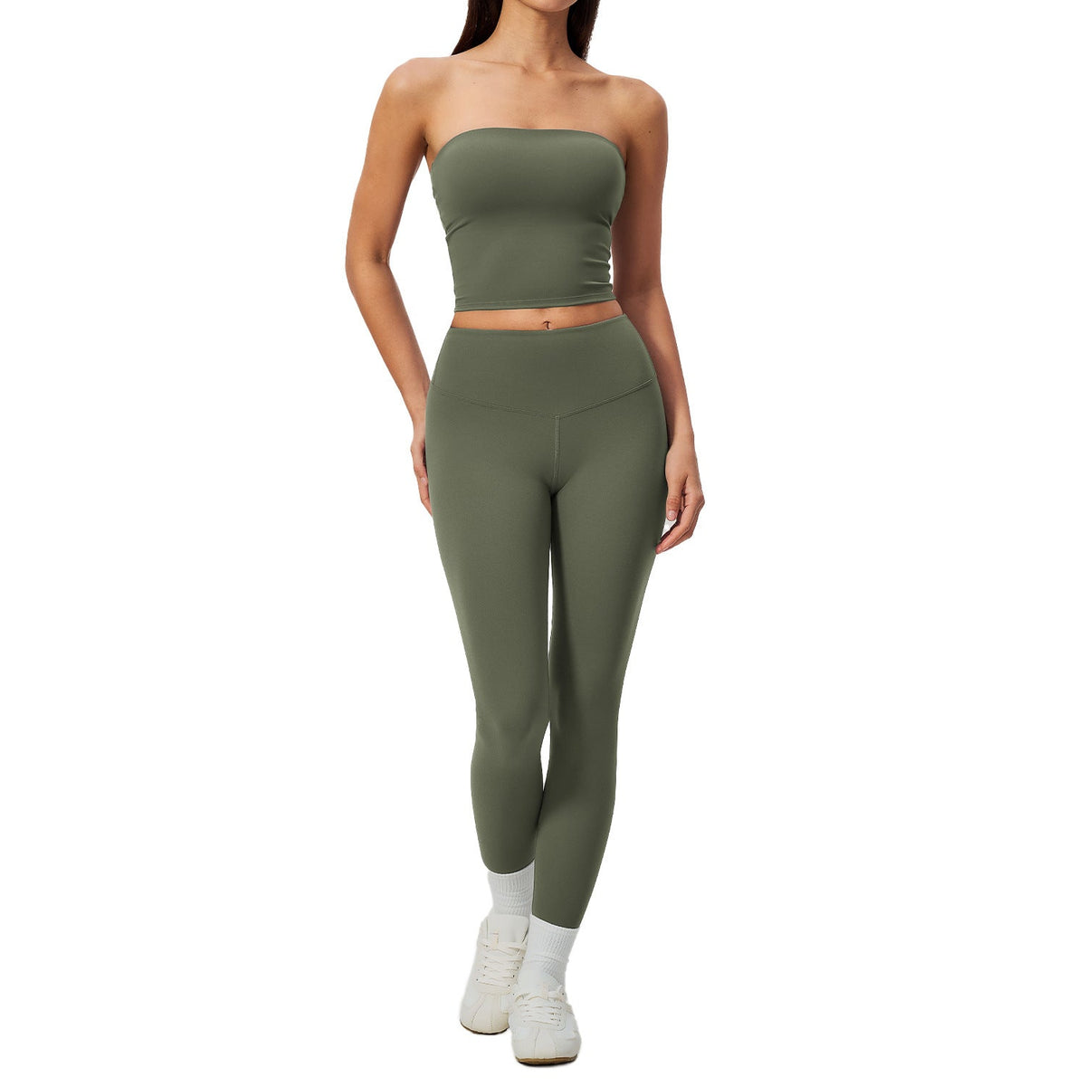 Running Sports New Strapless Yoga Suit Set - SNMShop