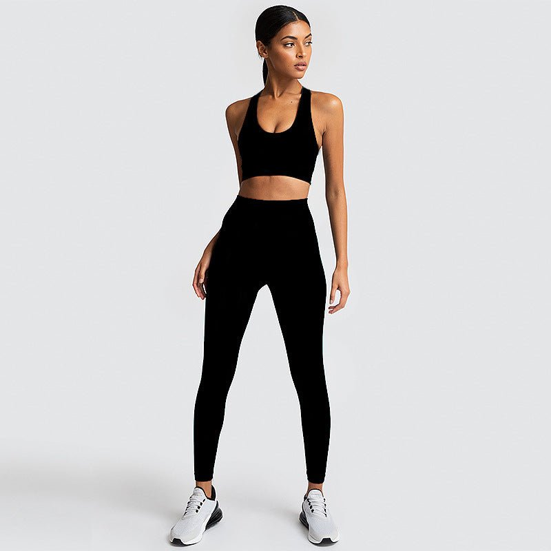Seamless Gym Set Nylon Woman Sportswear - SNMShop