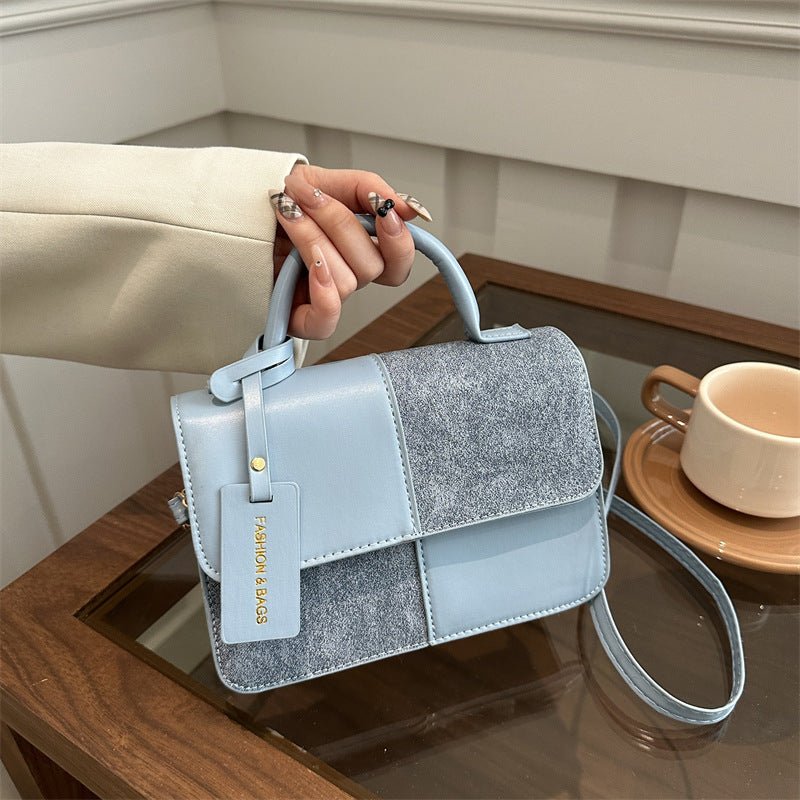 This Years Fashion Trend Textured Patchwork Tote Bags - SNMShop