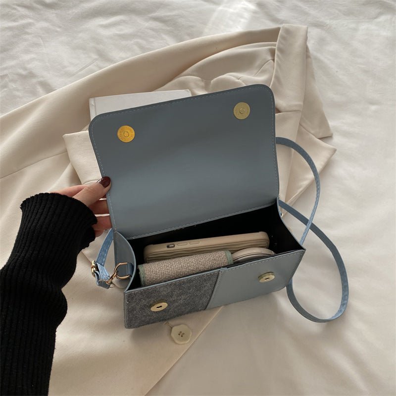 This Years Fashion Trend Textured Patchwork Tote Bags - SNMShop