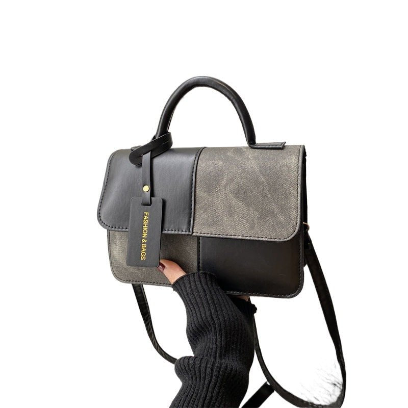 This Years Fashion Trend Textured Patchwork Tote Bags - SNMShop