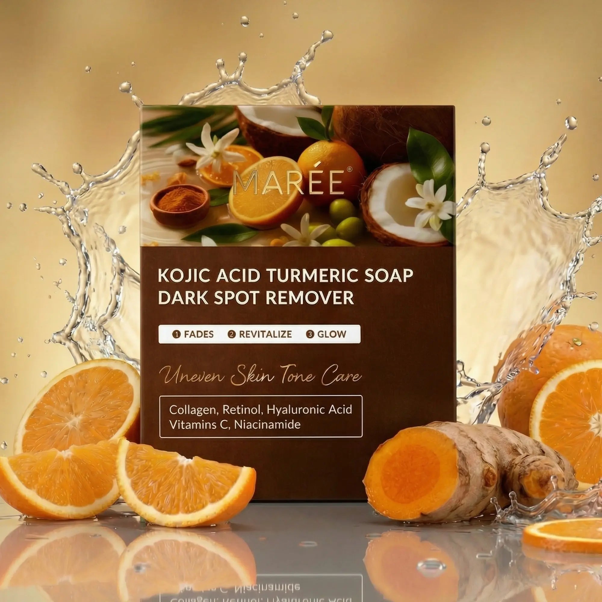 Turmeric Kojic Soap & Scrub - SNMShop