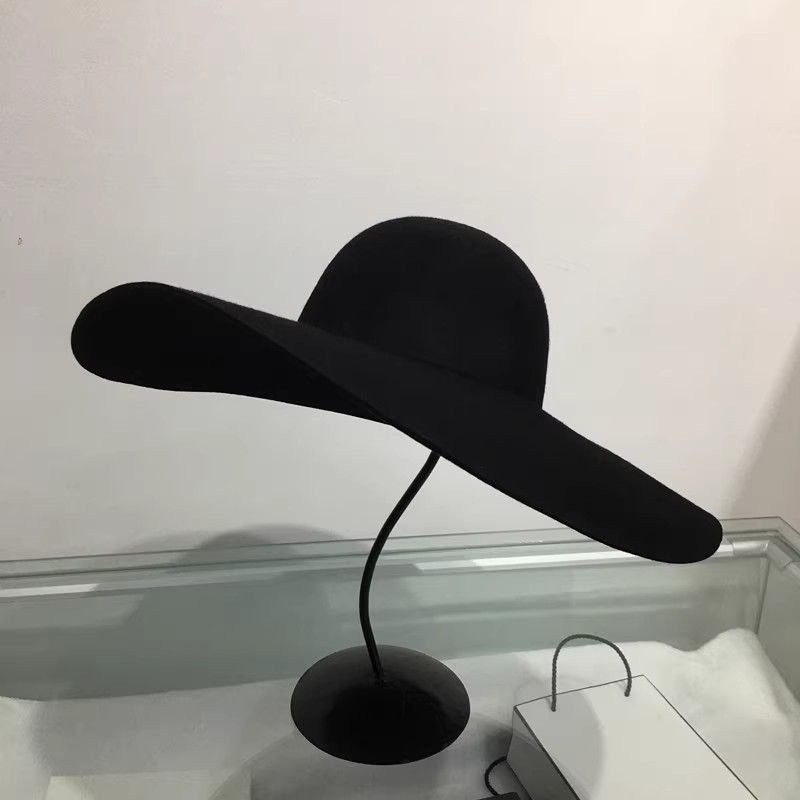 Womens Casual Wool Foldable Sun Hat - SNMShop