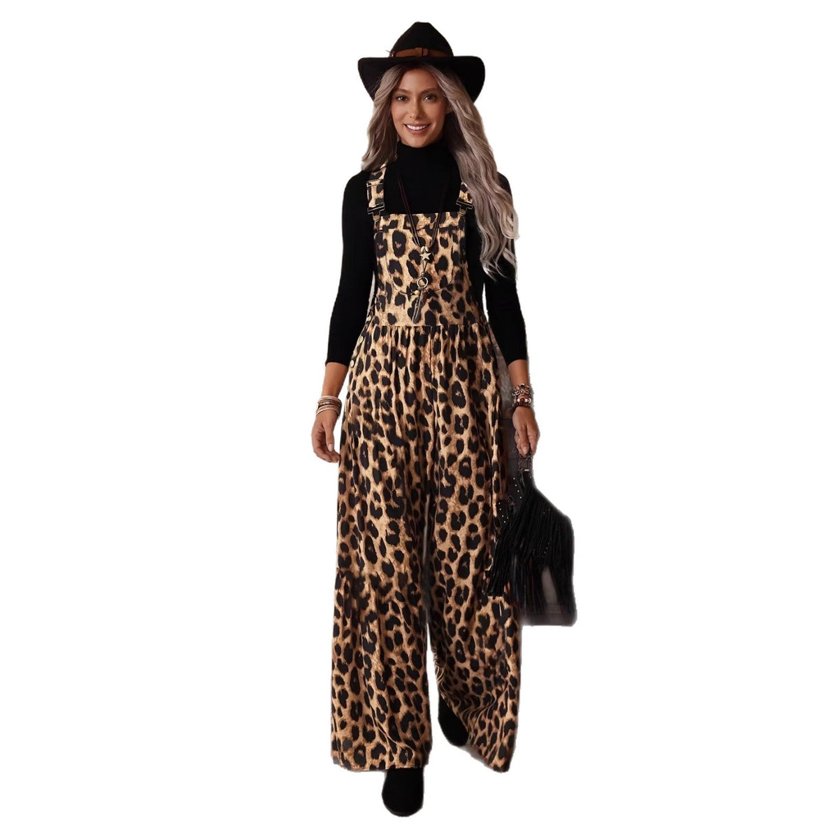 Women's Sling Wide Leg Casual Jumpsuit - SNMShop
