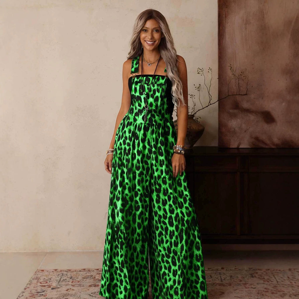 Women's Sling Wide Leg Casual Jumpsuit - SNMShop