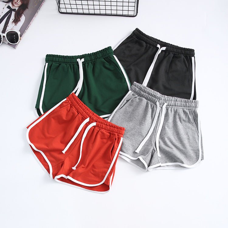 Women's sports casual shorts drawstring short - SNMShop