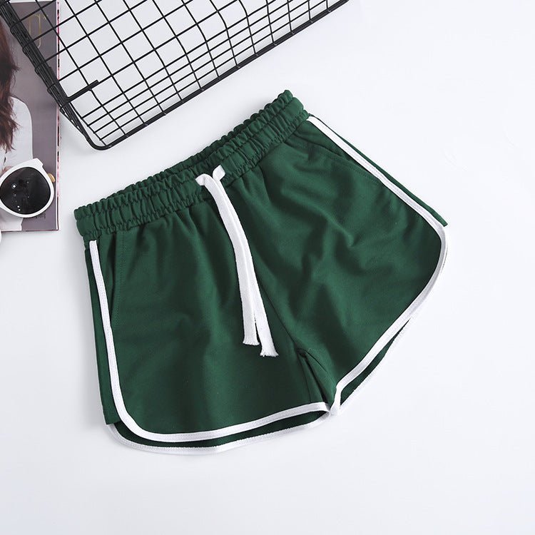 Women's sports casual shorts drawstring short - SNMShop