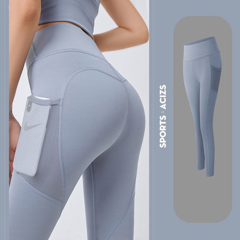 Tummy Control Yoga Pants with Pockets Gym Leggings for Women - SNMShop