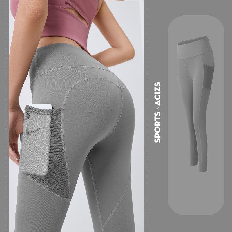 Tummy Control Yoga Pants with Pockets Gym Leggings for Women - SNMShop