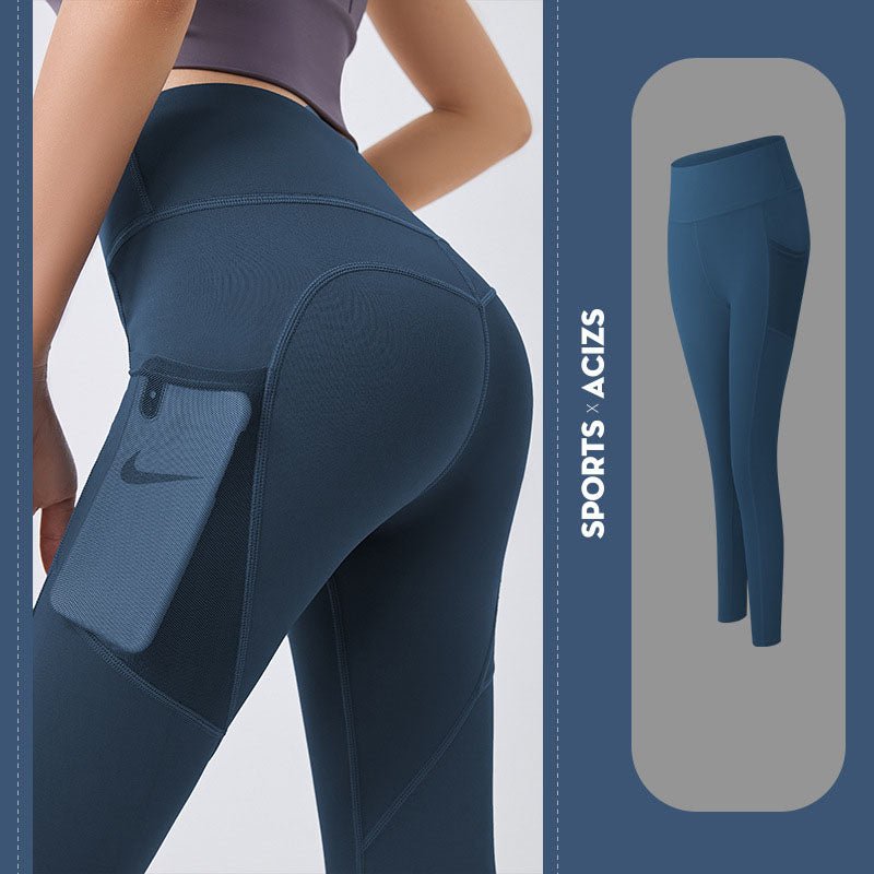 Tummy Control Yoga Pants with Pockets Gym Leggings for Women - SNMShop
